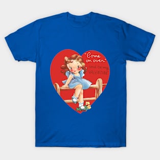 Retro Valentine's Day Heart T-Shirt